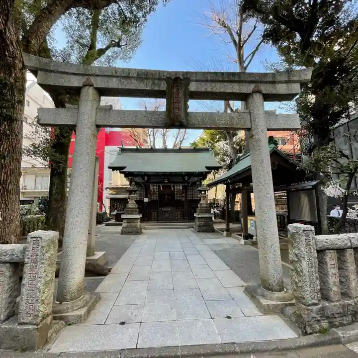 恵比寿神社の鳥居