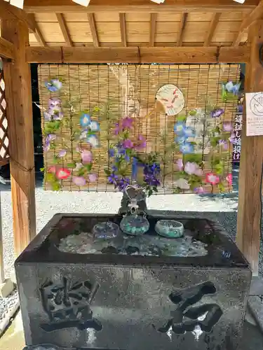 川越熊野神社の手水