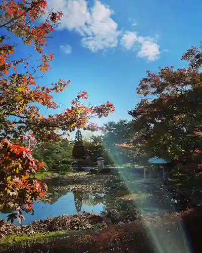 白山神社の庭園