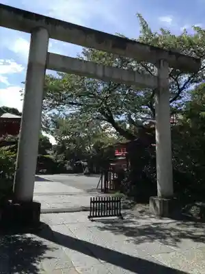 千葉神社の鳥居