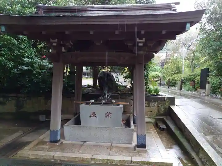 長禅寺の手水舎