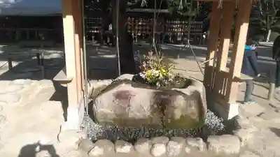 宝満宮竈門神社の手水舎