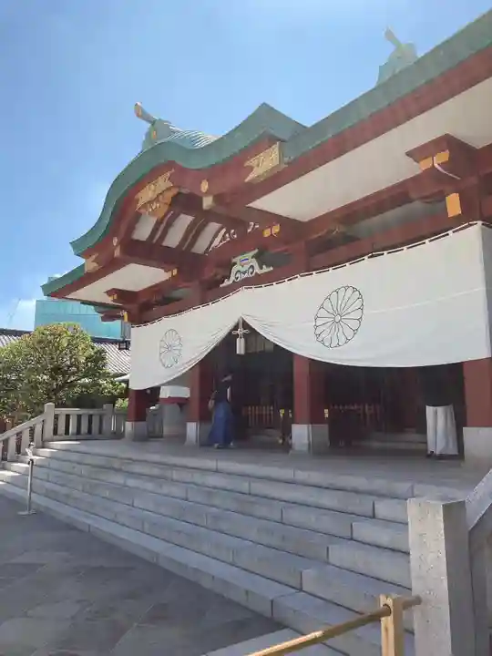 日枝神社の本殿・本堂