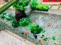 新田神社の手水舎