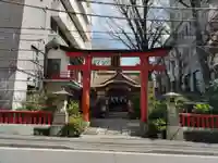三崎稲荷神社の鳥居