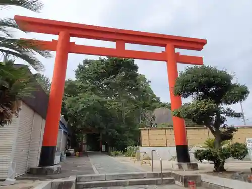 淡嶋神社の鳥居