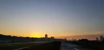 小岩田天祖神社の景色