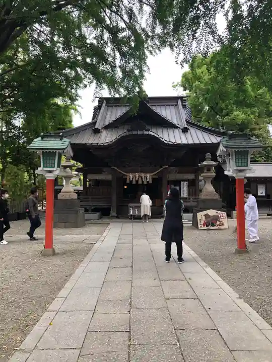 田無神社の本殿・本堂