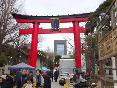 富岡八幡宮の鳥居