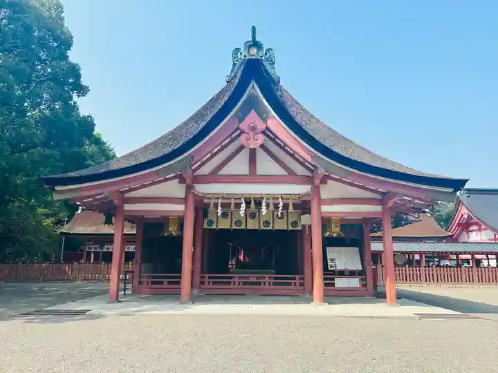津島神社の本殿・本堂