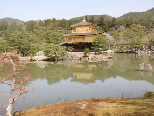 鹿苑寺（金閣寺）の庭園