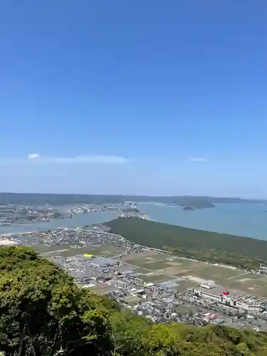 鏡山稲荷神社の景色