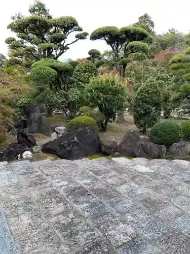 法道寺の庭園