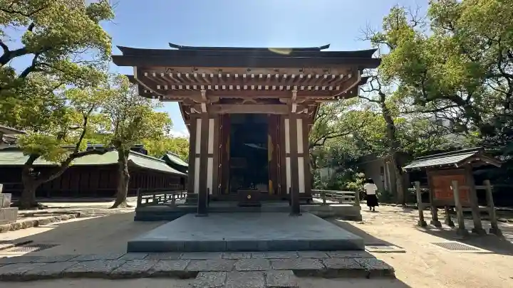 九州の神社：福岡県・筥崎宮（福岡市）