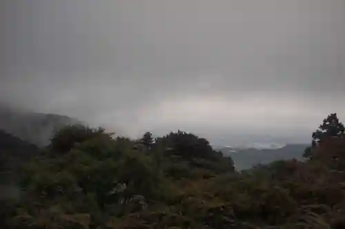 大山阿夫利神社の景色