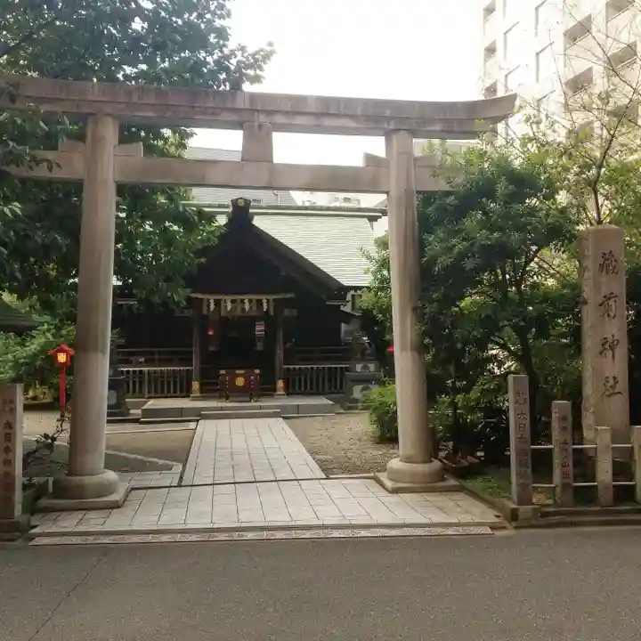 蔵前神社の鳥居