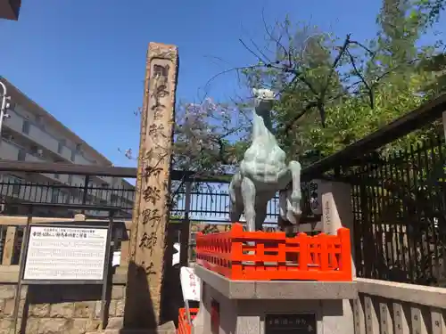 阿部野神社の狛犬