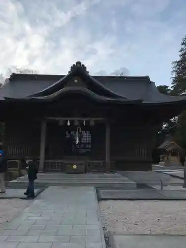松江神社の本殿・本堂