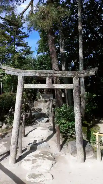 慈照寺(慈照禅寺・銀閣寺)の鳥居