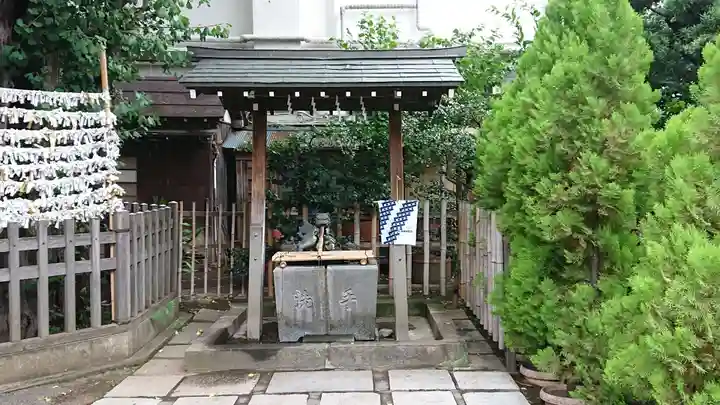 天祖神社の手水舎