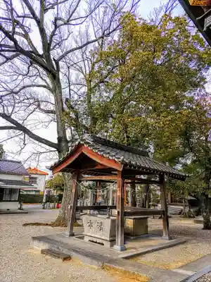 和泉八劔神社の手水舎