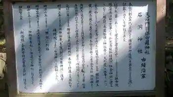 天石門別保布羅神社の御朱印 2021年04月