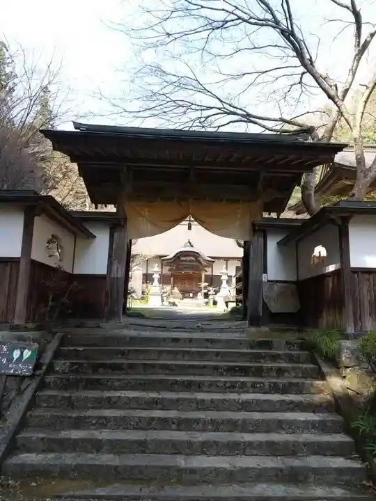 乾徳寺の山門・神門