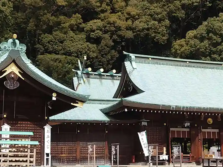 靜岡縣護國神社の本殿・本堂