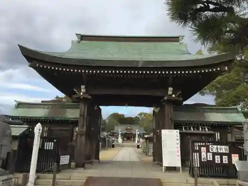 赤穂大石神社の山門・神門