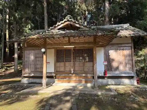 戸隠神社の本殿・本堂