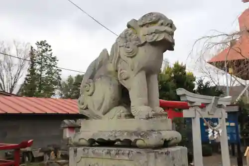 大鏑神社の狛犬