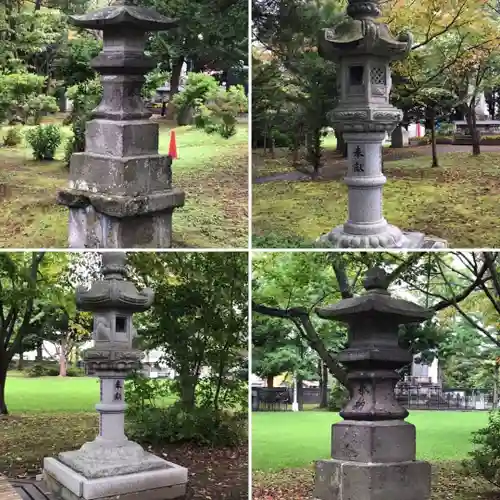 当別神社の塔