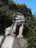 一言主神社の狛犬