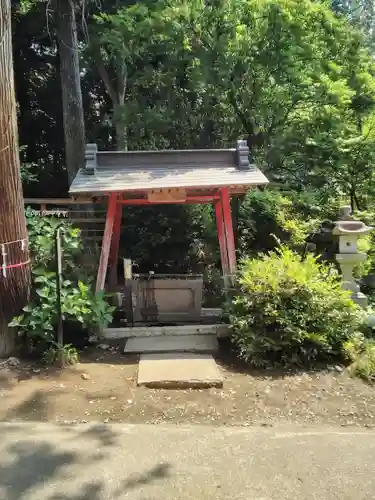 千代ケ岡八幡宮の手水舎