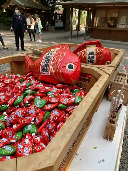 川越氷川神社のおみくじ