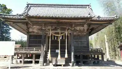 清水峯神社の本殿・本堂