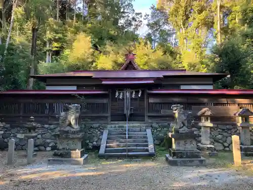 咸古神社の本殿・本堂