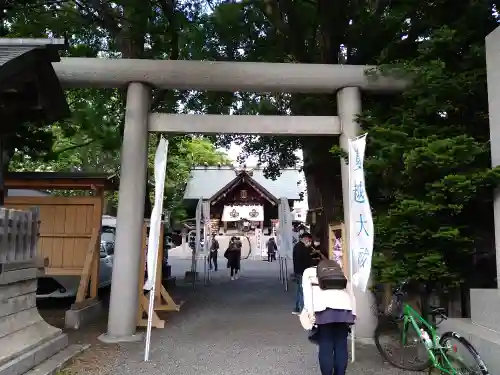 札幌諏訪神社の鳥居