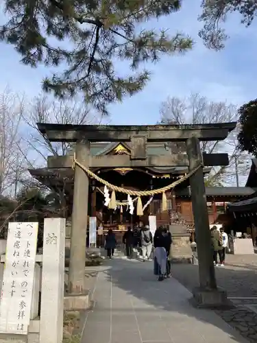 行田八幡神社の鳥居