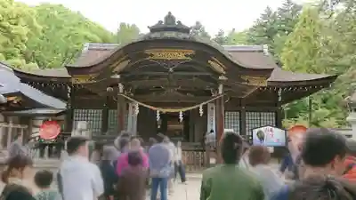 武田神社の本殿・本堂