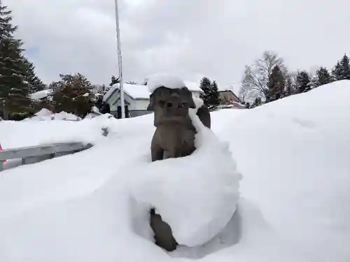 美瑛神社の狛犬