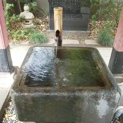 芝東照宮の手水舎