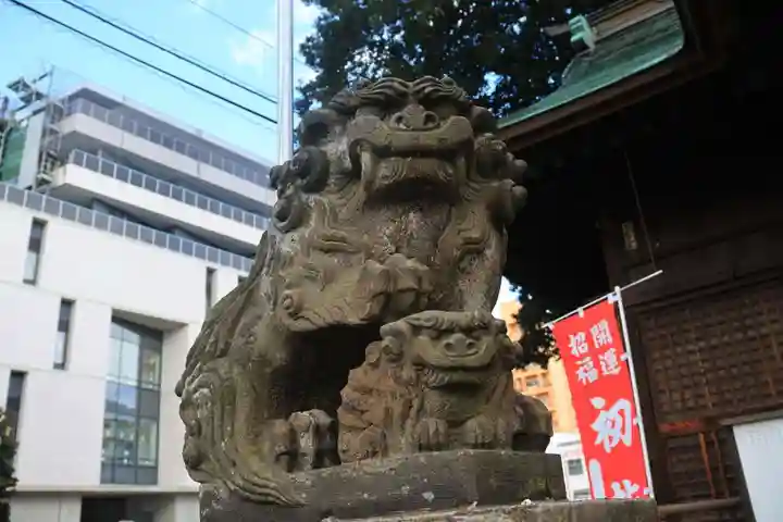 阿邪訶根神社の狛犬