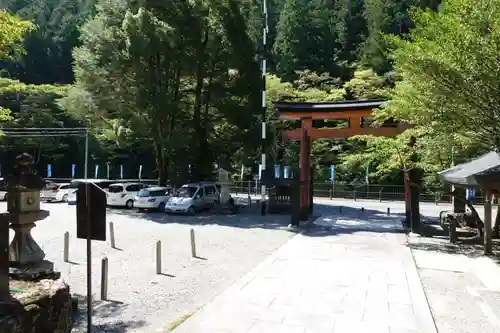 丹生川上神社（中社）の鳥居