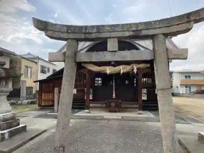素鵞神社の鳥居