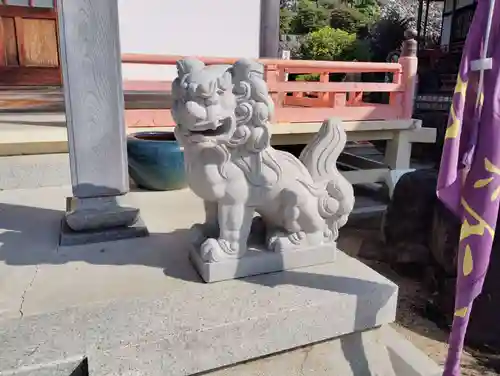 不動院本覚寺の狛犬