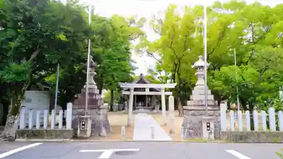 八幡社（烏森八幡社）の周辺