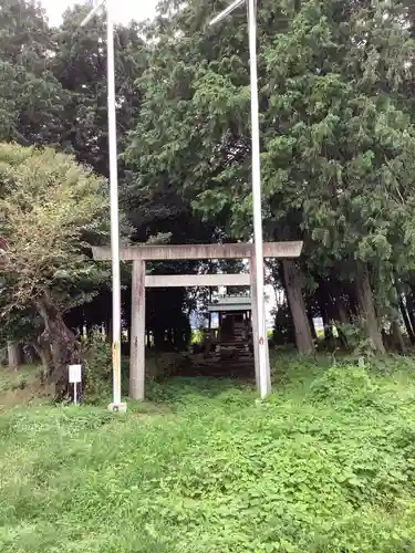 恩田社の鳥居