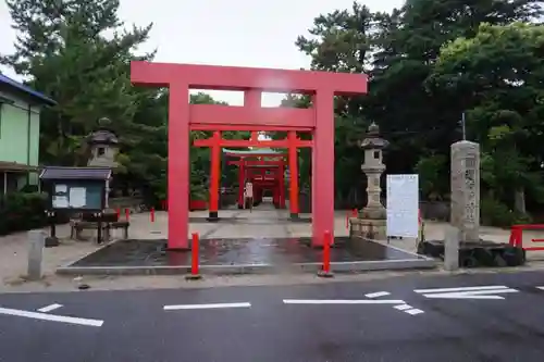 洲崎濱宮神明神社の鳥居