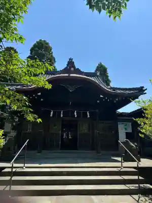 越中白山総社の本殿・本堂